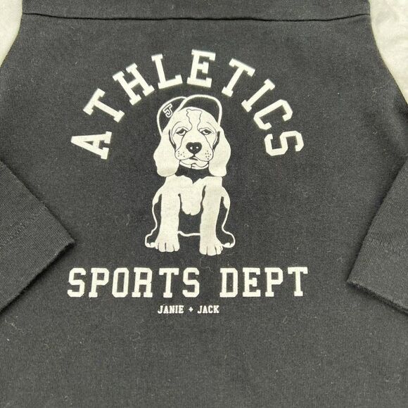 Janie And Jack Athletic Sports Dog Tee Shirt Size 2T - Picture 2 of 4